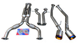 Hi FLow Catback Exhaust System Stainless Steel Muffler Delete Track System for 09-19 Nissan 370Z Fairlady Z