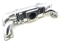 Polished Aluminium Inlet INTAKE MANIFOLD 2001-2007 SUBARU WRX Impreza / STI EJ20 GC8 GDB EJ25 2.0L 2.5L