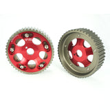 2 Pcs Cam Gears Pulley KIT Alloy Timing Belt Gear Pulley For Toyota Supra / Aristo 1JZ 2JZ Cam Pulley Pullys Gears 1JZGTE 2JZGTE