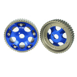 2 Pcs Cam Gears Pulley KIT Alloy Timing Belt Gear Pulley For Toyota Supra / Aristo 1JZ 2JZ Cam Pulley Pullys Gears 1JZGTE 2JZGTE