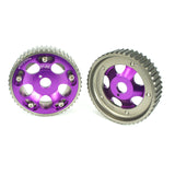 2 Pcs Cam Gears Pulley KIT Alloy Timing Belt Gear Pulley For Toyota Supra / Aristo 1JZ 2JZ Cam Pulley Pullys Gears 1JZGTE 2JZGTE
