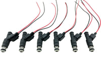 6 Set 4 Hole Upgraded Fuel Injectors for 99-04 Jeep Grande Cherokee Wrangler 4.0