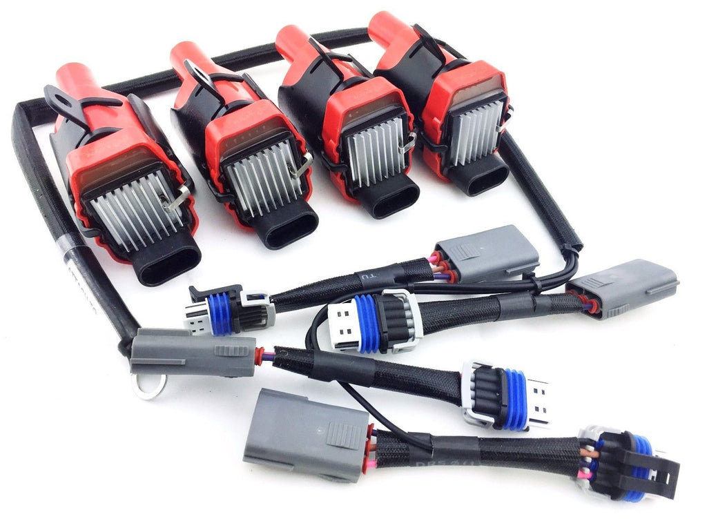GM HUMMER D585 IGNITION COIL PACKS FOR MAZDA 04-11 RX-8 RX8 ADAPTER WI ...