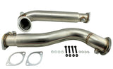 3" Hi Flow Catless Exhaust Downpipes for 2008-2010 535i N54 E60 Turbo 3.0L