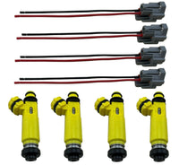 4 Fuel Injectors for 04-08 Mazda RX-8 RX8 Miata MX5 MX-5 RX7 Top Feed E85 425cc