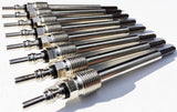 8 GLOW PLUGS 2008-2010 FORD 6.4L V8 POWERSTROKE F250 F350 F450 F550 F-250 F-350