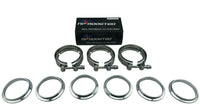 3 Pcs V-Band Flanges & Clamps 3