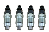 Set of 4 Diesel Injector Nozzle Assembly for Kubota V2203 V2003 D1703 16454-5390