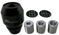 JDM BLACK MANUAL TRANSMISSION GEAR SHIFT KNOB M8x1.25 M10x1.5 M12x1.25 M18x1.5
