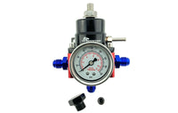Universal Adjustable Fuel Pressure Regulator FPR & 160psi Guage + AN 6 Fittings