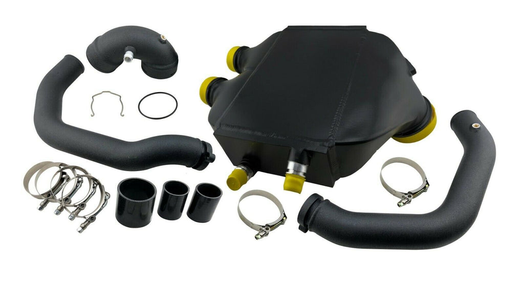 Hyperflow Tmic Hi FLow TMIC Intercooler Kit Hard Pipes & Throttle Elbow for 15+ M3 M4 ...