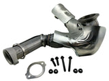 Exhaust Manifold Up Pipe Left Y for 2004-10 E350 E450 6.0L V8 Powerstroke Diesel