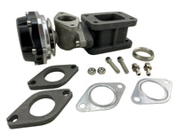 T3 TURBO CHARGER MANIFOLD CAST IRON FLANGE EXTENSION ADAPTER 38MM WASTEGATE PORT