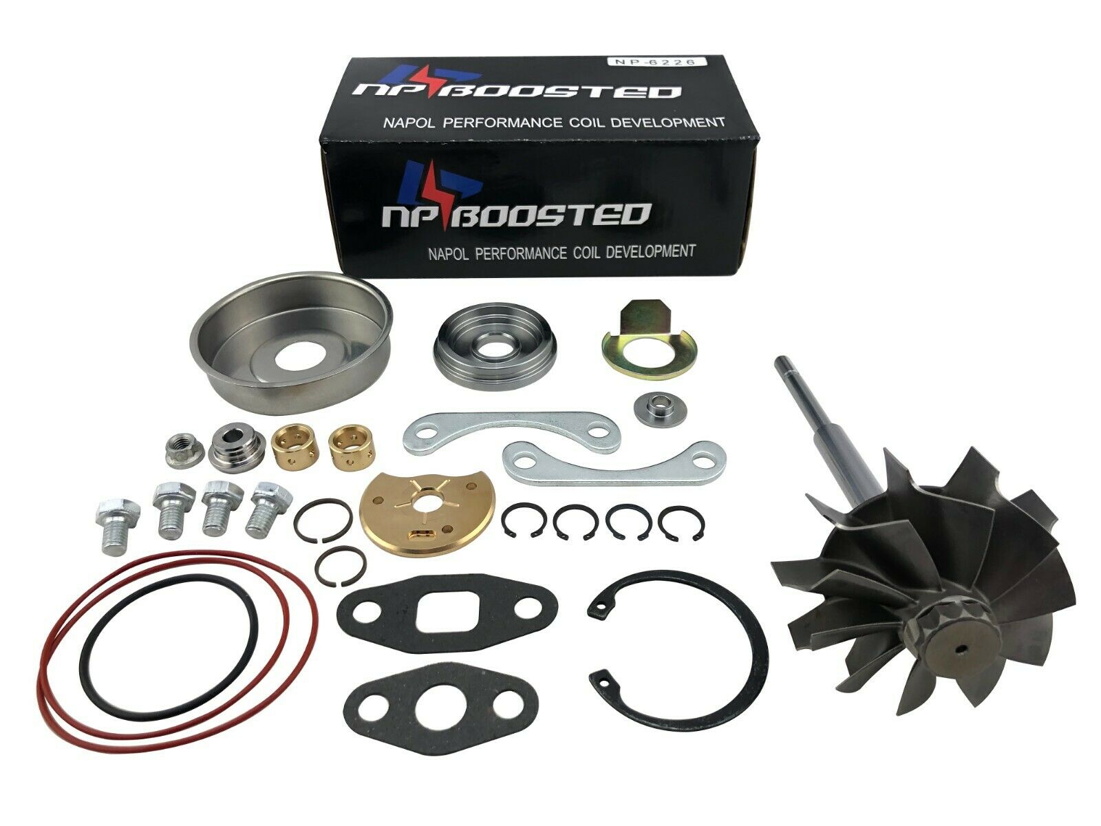 Pulsar Inconel Turbo Turbine Wheel & Shaft – 76/67mm 9 Blade, H1E H1C HX35 HX40