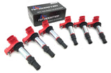 6Pcs Ignition Coil on Plug Coils Pack Cadillac STS CTS SRX 3.6L 2.8L Saab 9-3