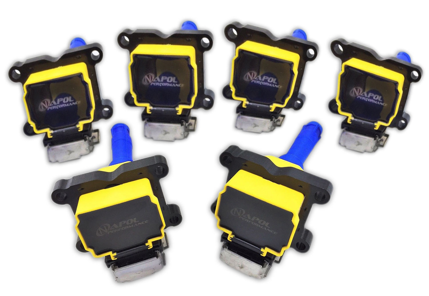 6X Ignition Coil & 6 Spark Plug For BMW 325i 328i 330i 530i X3 X5 X6