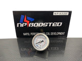 0-15 PSI 0-1 BAR LIQUID FILLED 1.5" FUEL / OIL PRESSURE GAUGE 1/8" NPT Thread