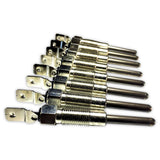 79-83 5.7L 4.3L 83-87 6.9L GM FORD DIESEL GLOW PLUGS SET INTERNATIONAL F250 F350