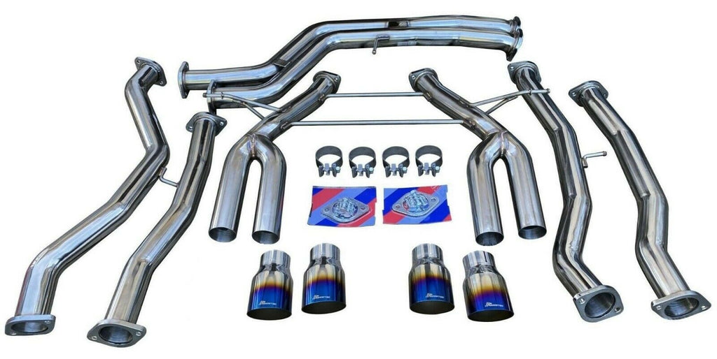 Full Track Performance Exhaust System for BMW 2015-19 M3 F80 M4 F82 F83 S55 3.0L