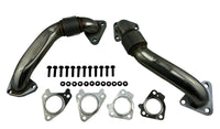 Exhaust Upgrade Manifold Up Pipes Set for 2001-2016 GM Turbo Diesel 6.6L Duramax