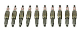 10 Platinum Spark Plugs for 2005-2008 F250 F350 F450 1999-2007 F550 6.8L 6.8 V10