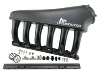 Forward Facing Billet Intake Manifold + Fuel Rail for BMW N54 3.0L I6 Twin Turbo