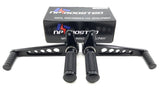 Universal Rear Set of Foot Pegs and Levers Cafe Racer Custom Bobber CB KZ XJ GS