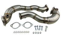N54 Exhaust Catless Downpipes for 2007-2011 BMW 335Xi TT AWD 335i X-Drive 3.0L