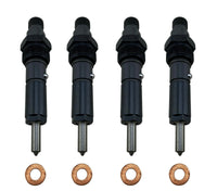 4BT Diesel Injector Set of 4 + Nozzles & Washers for 3.9L Cummins Turbo 4928990