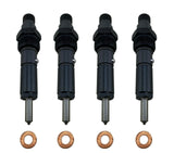 4BT Diesel Injector Set of 4 + Nozzles & Washers for 3.9L Cummins Turbo 4928990