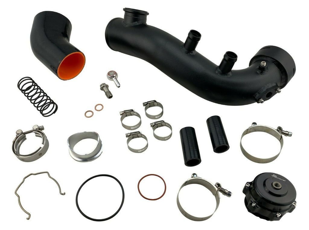 3" Intercooler Charge Pipe Kit & Blow Off Valve for N54 135i 1M 335i 335iX 335iS