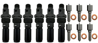 6 Diesel Injector 90HP Nozzles FITS 94-98 Ram 5.9 Cummins 12 Valve w/ P7100 Pump