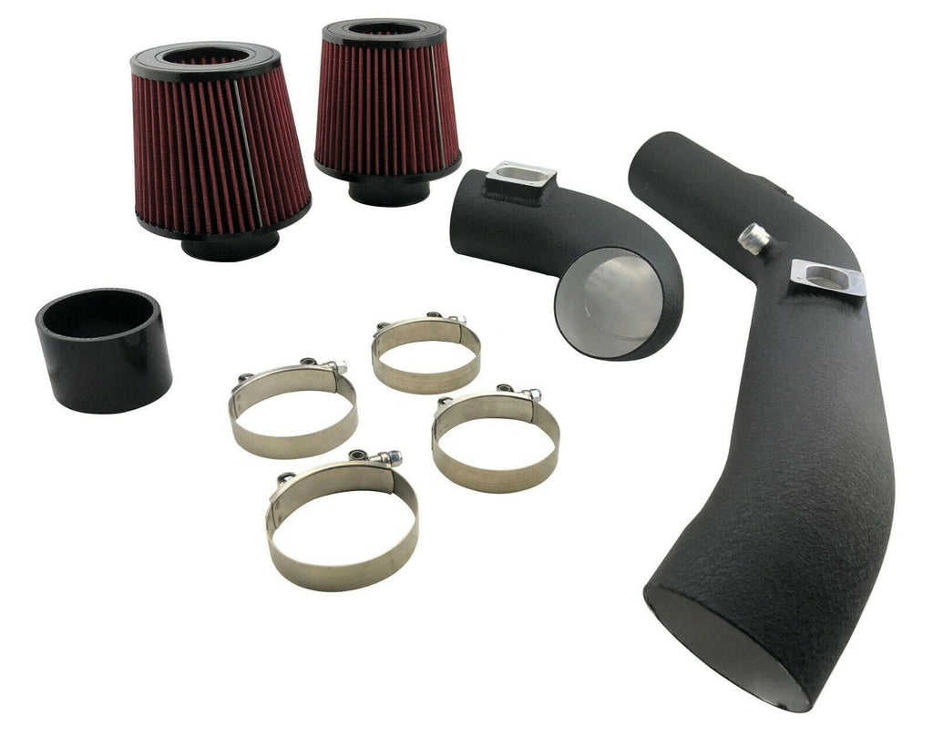 3" Upgrade Air Intake Pipes + Filters Kit for 15-19 M2 M3 & M4 F80 F82 S55 3.0L