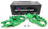 Kawasaki Billet Aluminum Wide Foot Pegs KXF 250 KXF 450 FOOTPEGS KXF250 KXF450