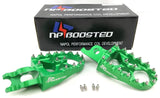 Kawasaki Billet Aluminum Wide Foot Pegs KXF 250 KXF 450 FOOTPEGS KXF250 KXF450