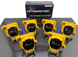 6 Pack 98-05 Ignition Coil Packs Turbocharged Audi S4 A6 Allroad Quattro V6 2.7L
