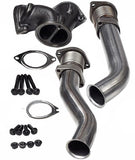 1999-03 Ford Powerstroke 7.3L Turbo Diesel Up Pipes & Bellows Kit + Cast Y Pipe