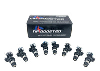 8 Pcs 4 Hole Performance Fuel Injectors for Chevy Cadillac GM V8 4.8L 5.3L 6.0L