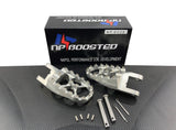 2016 2017 Honda CRF1000 L Africa Twin MX Silver Foot Pegs WIDE CNC Billet Alloy