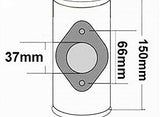 TWIN 30PSI ADJUSTABLE BOV Blow Off Valves TYPE-RS Flange for TURBO SUPERCHARGER