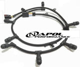 *NEW* 2004-2010 FORD SD 6.0L DIESEL GLOW PLUG WIRING HARNESS PAIR - LEFT + RIGHT
