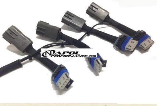 GM HUMMER D585 IGNITION COIL PACKS FOR MAZDA 04-11 RX-8 RX8 ADAPTER WI ...